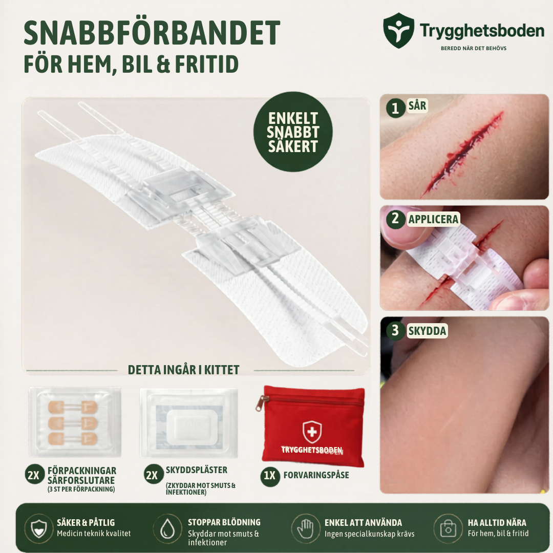 Snabbförbandet™ – Beredskapskit